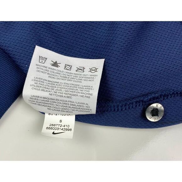 Nike Golf Dri Fit Short Sleeve Polo Womens Size Small Navy Blue Activewear NWT!! - Picture 8 of 12